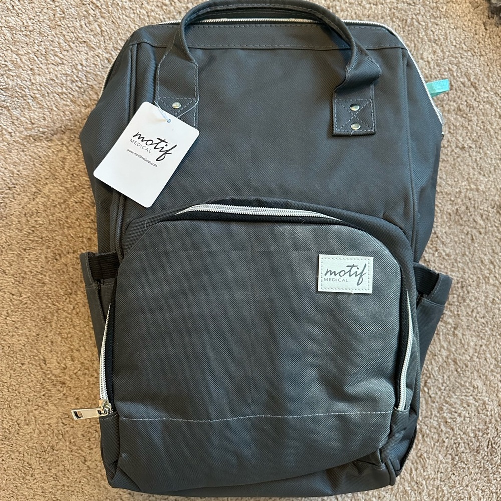 Motif breast pump backpack/cooler bag